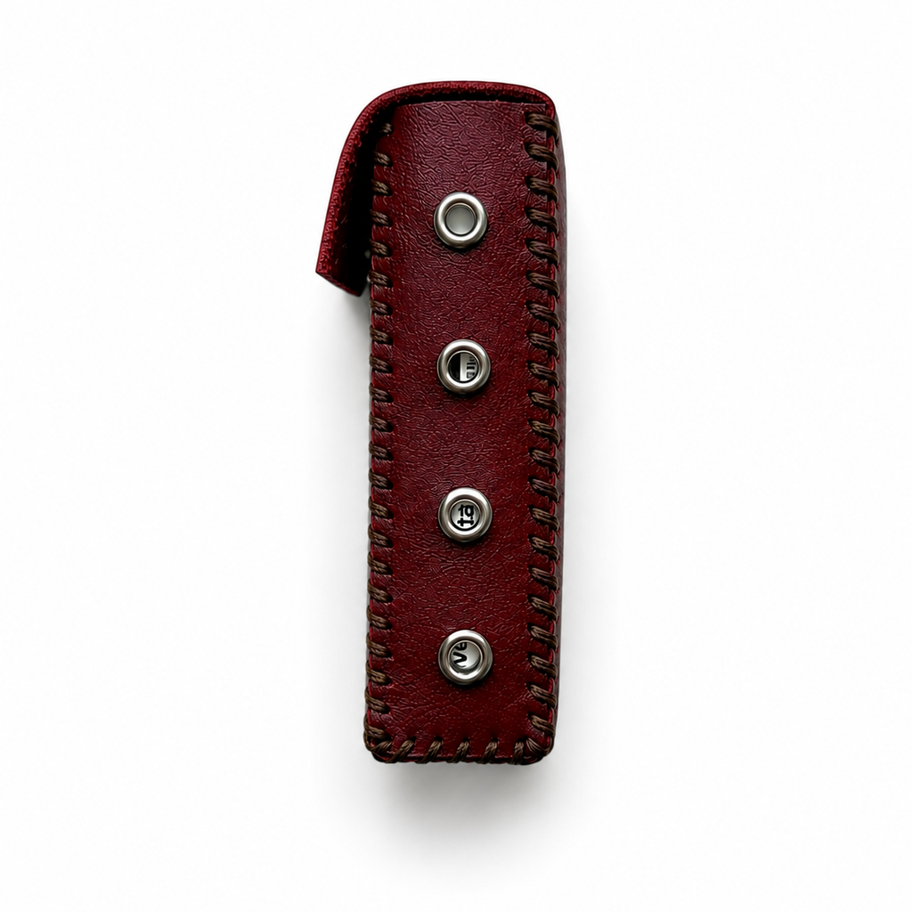 Red Double Square Cigarette Case