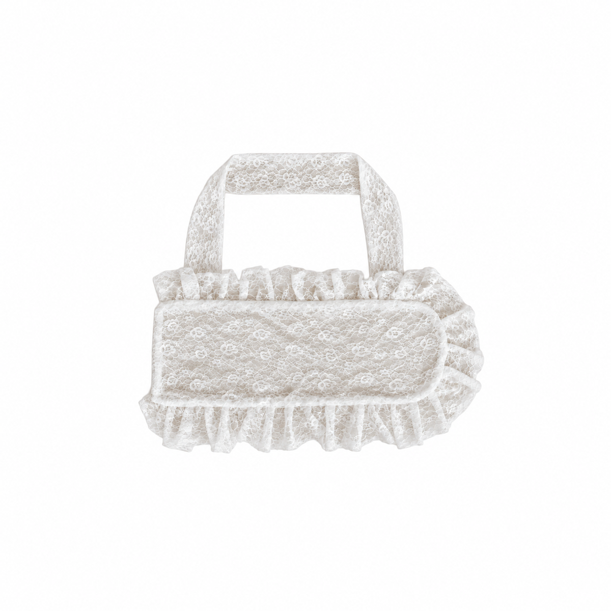Lace Baguette Bag
