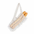 Lace Baguette Bag