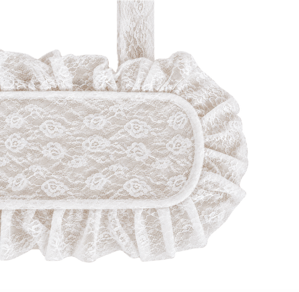 Lace Baguette Bag