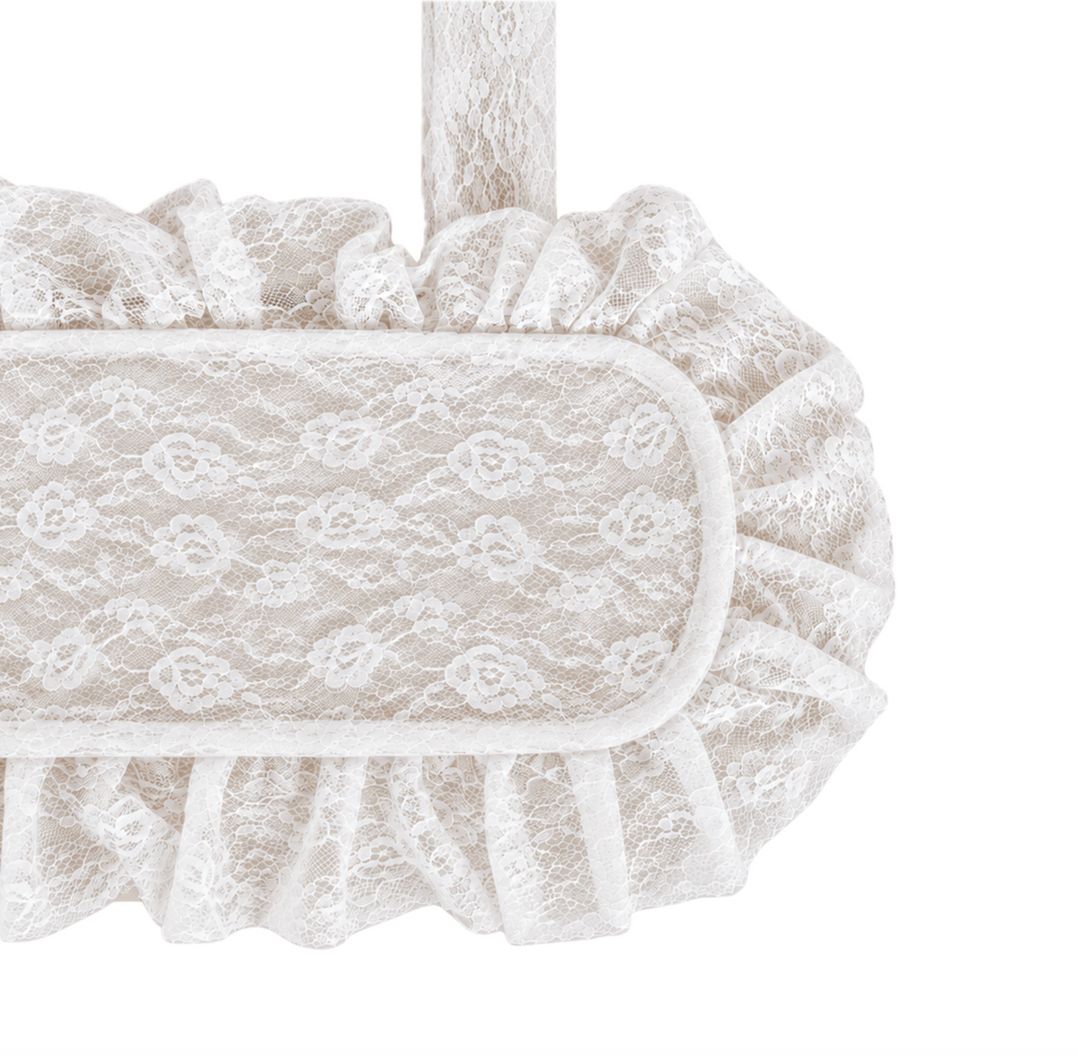 Lace Baguette Bag